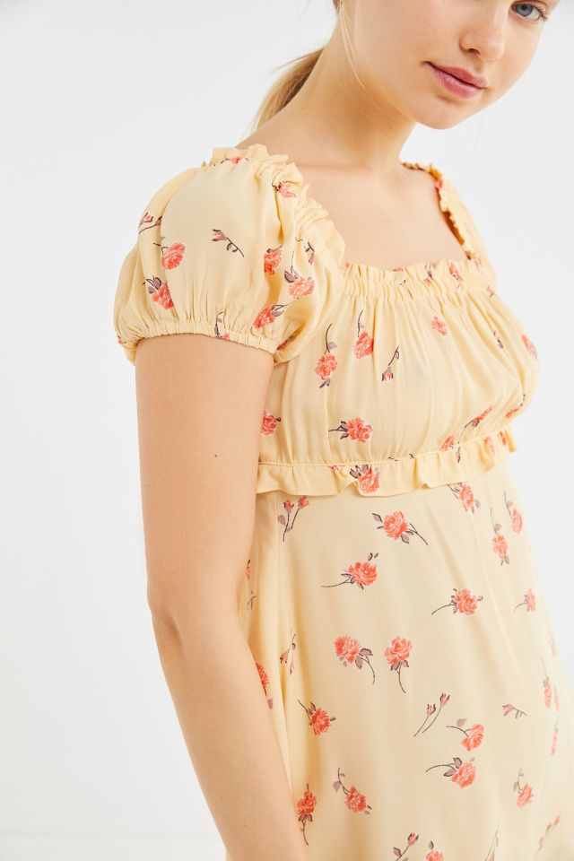 Flynn Skye Lou Floral Puff Sleeve Mini Dress #3