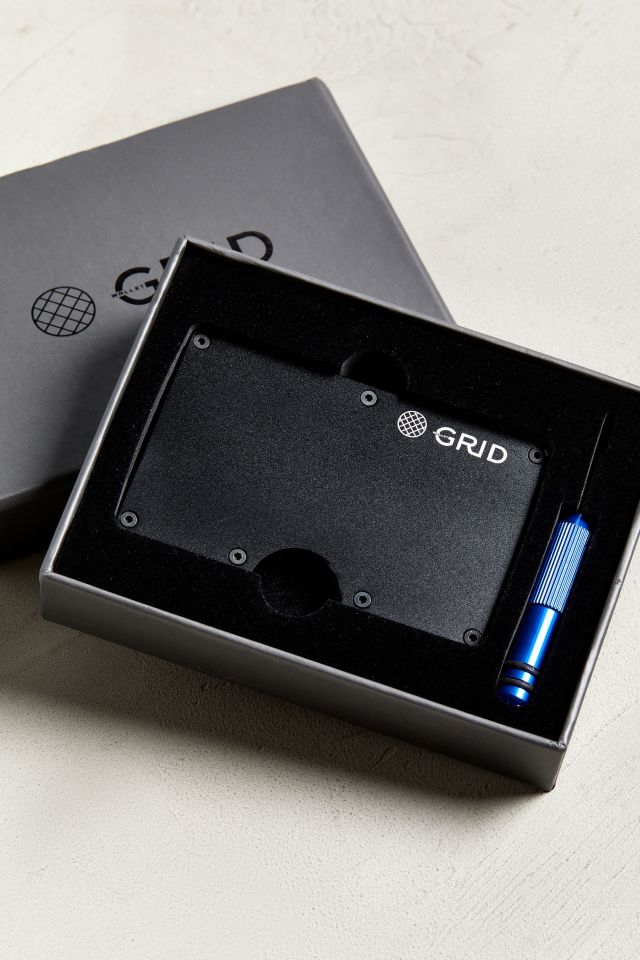 GRID Aluminum Wallet #3