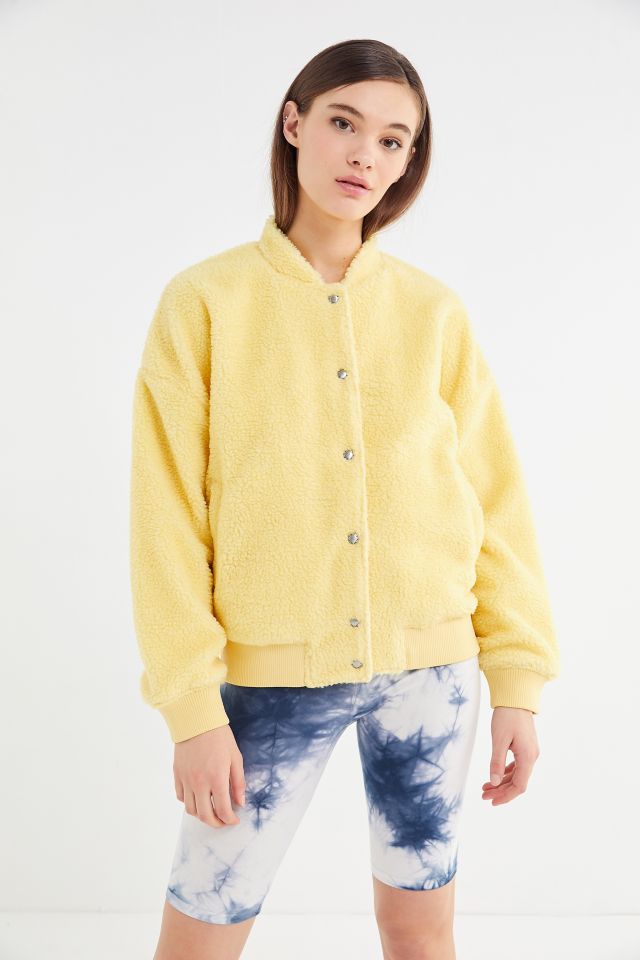 Penfield Stella Sherpa Fleece Bomber Jacket #4