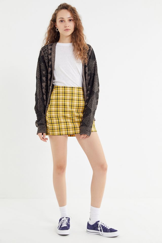UO Colin Plaid Pocket Mini Skirt #1