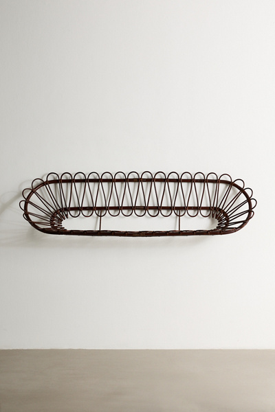 Mariella Rattan Headboard Wall Shelf