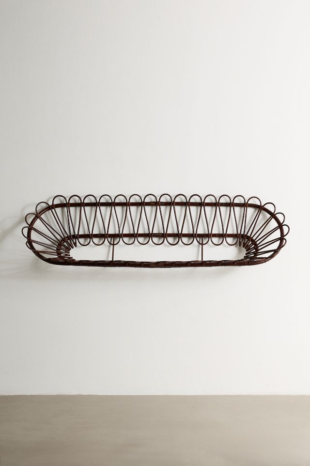 Mariella Rattan Headboard Wall Shelf #1
