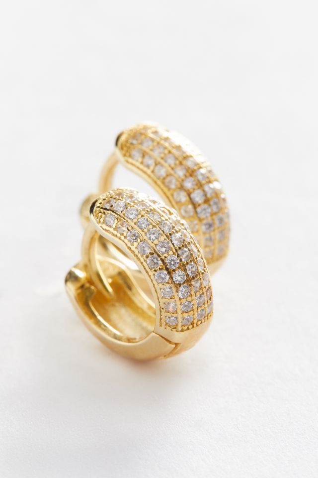 The M Jewelers Huggie Hoop Earring