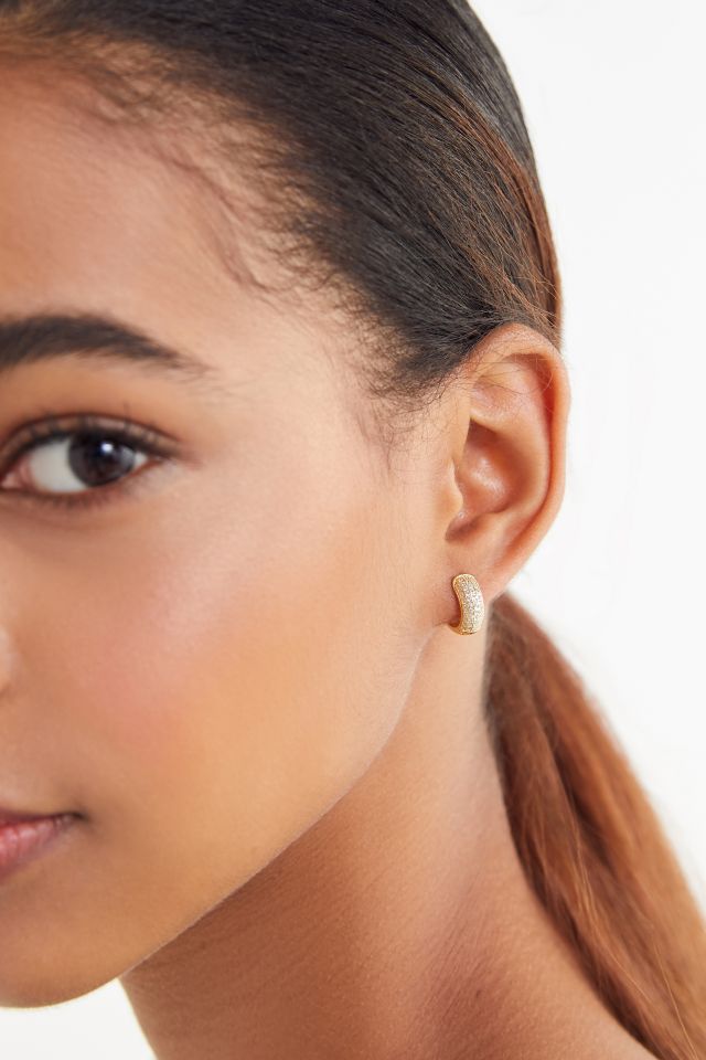 The M Jewelers Huggie Hoop Earring #1