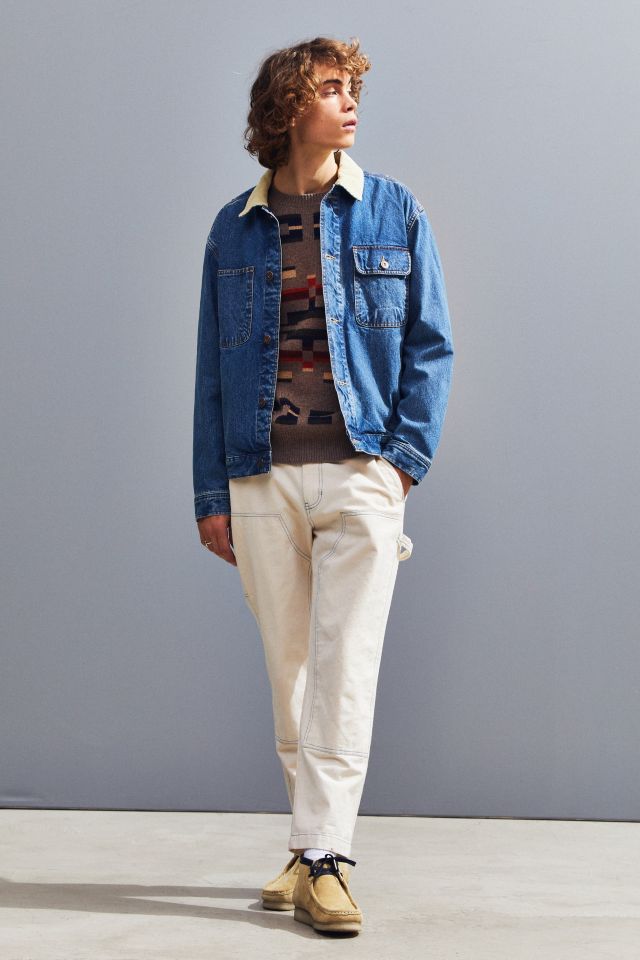 BDG Corduroy Collar Relaxed Fit Trucker Jacket #5