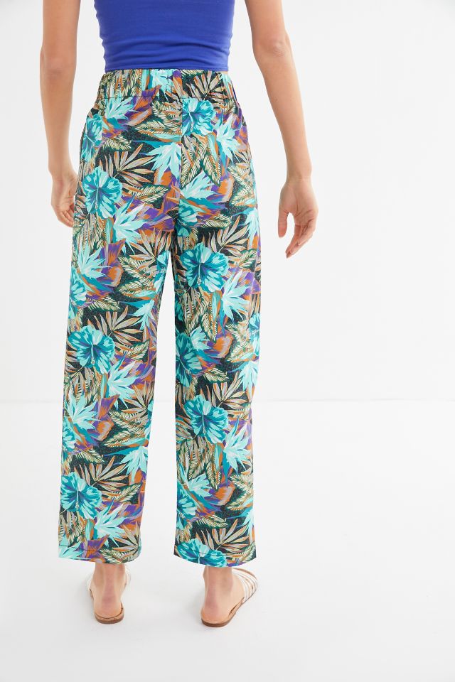 UO Jace Poplin Zip-Front Pant #1