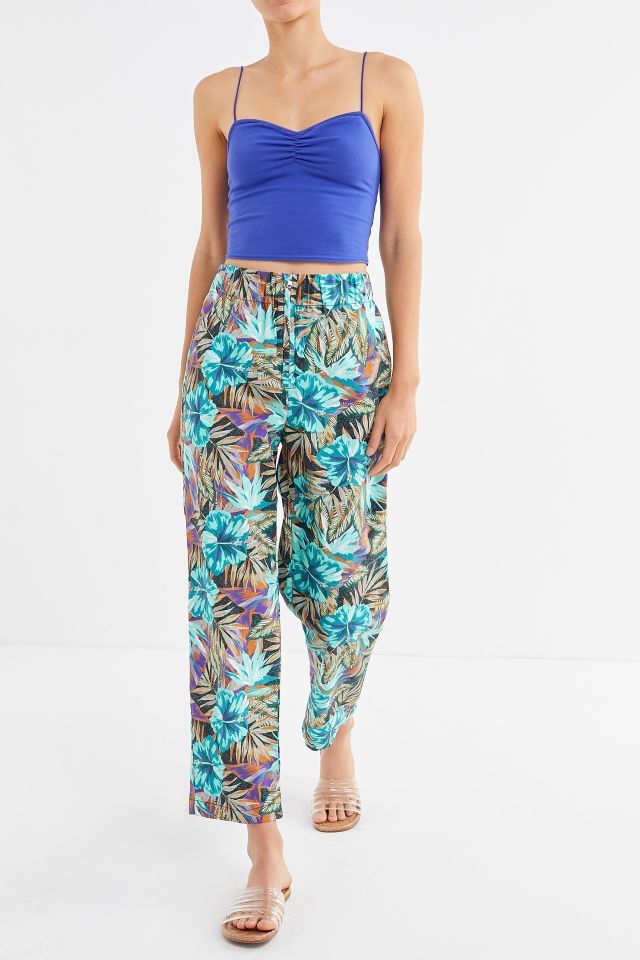 UO Jace Poplin Zip-Front Pant #3