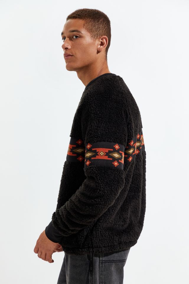 UO Western Sherpa Crew-Neck Sweatshirt #2