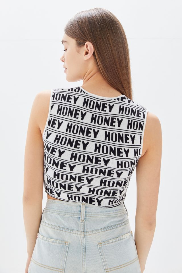 UO Maya Honey Cropped Tank Top #2