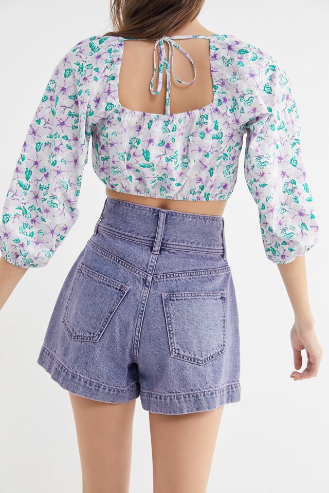 BDG Super High-Rise Double-Button Short  #1