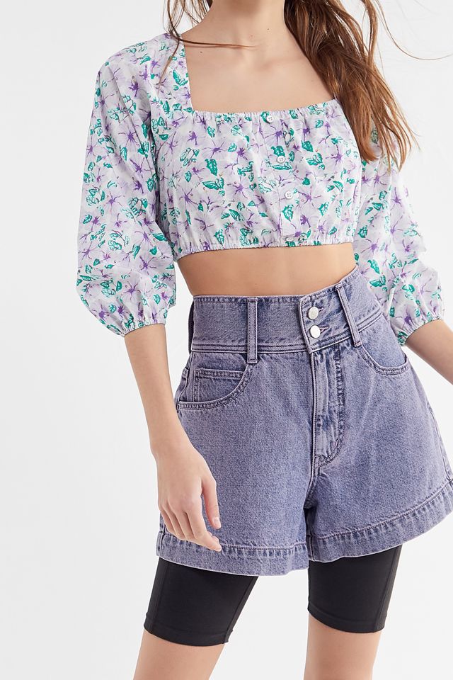 BDG Super High-Rise Double-Button Short  #3