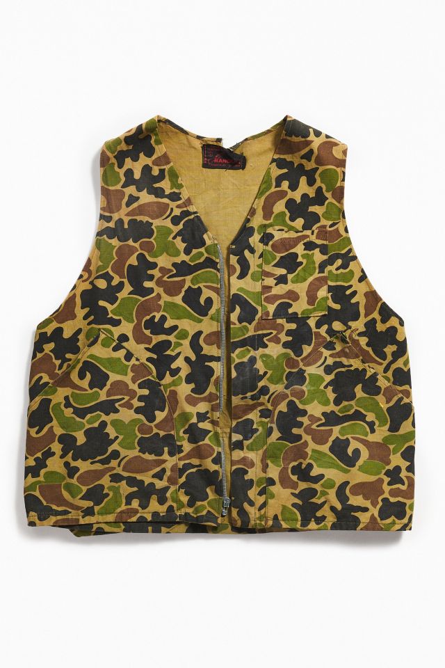 Vintage Ranger Camo Hunting Vest