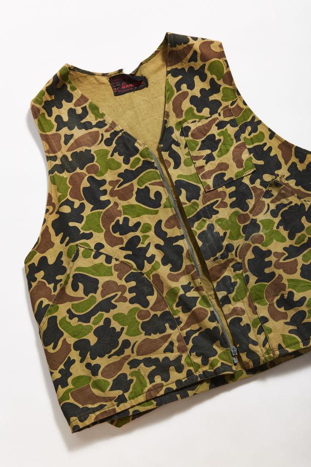 Vintage Ranger Camo Hunting Vest  #1