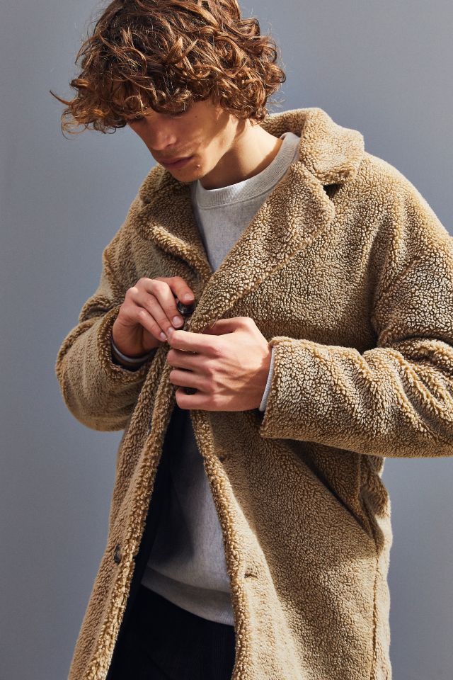 UO Sherpa Top Coat Urban Outfitters