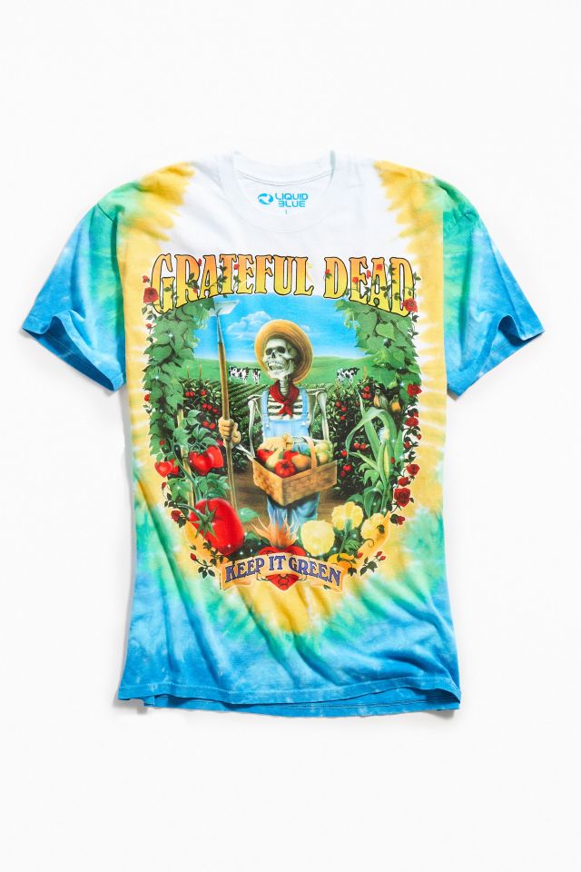 Grateful Dead Keep It Green Tee Urban Outfitters