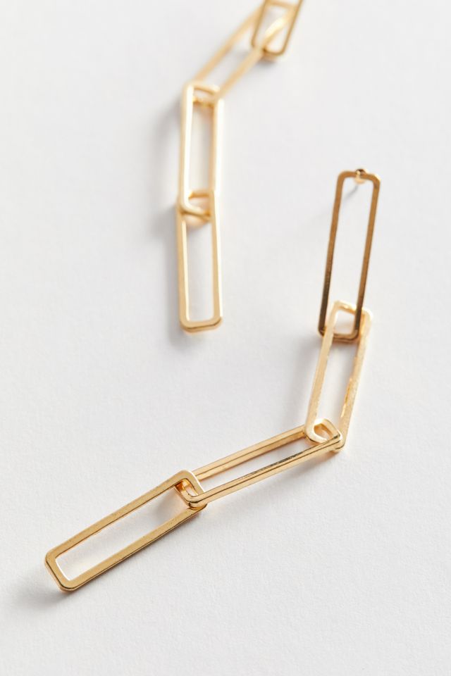 Lara Link Drop Earring #2