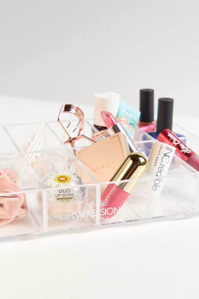 Plateau d'organisation de maquillage à 12 fentes Alexa Impressions Vanity Co. #2