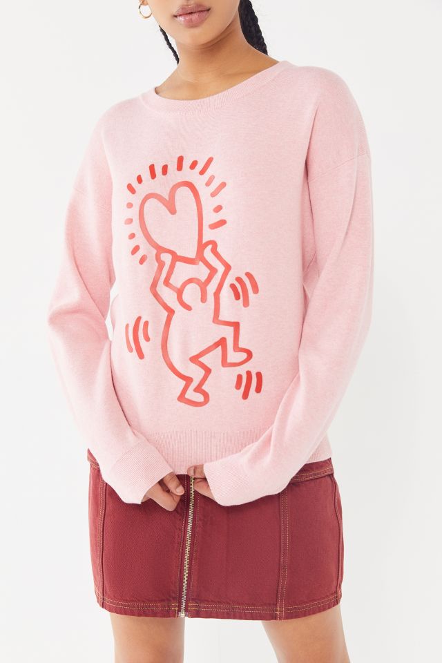 Chandail à col rond Lacoste X Keith Haring  #1