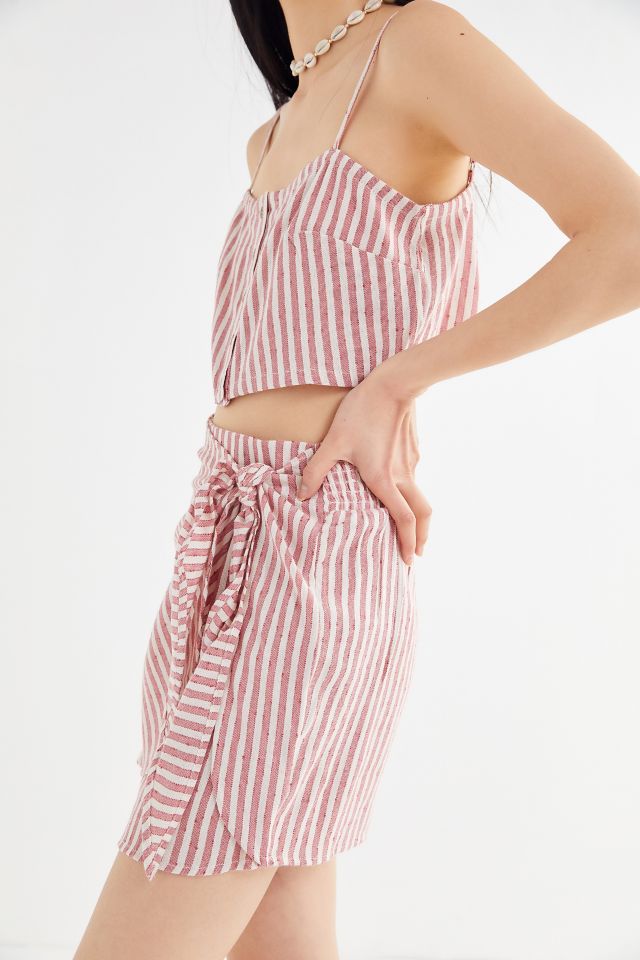 Billabong X Sincerely Jules Beyond The Palm Wrap Mini Skirt #3