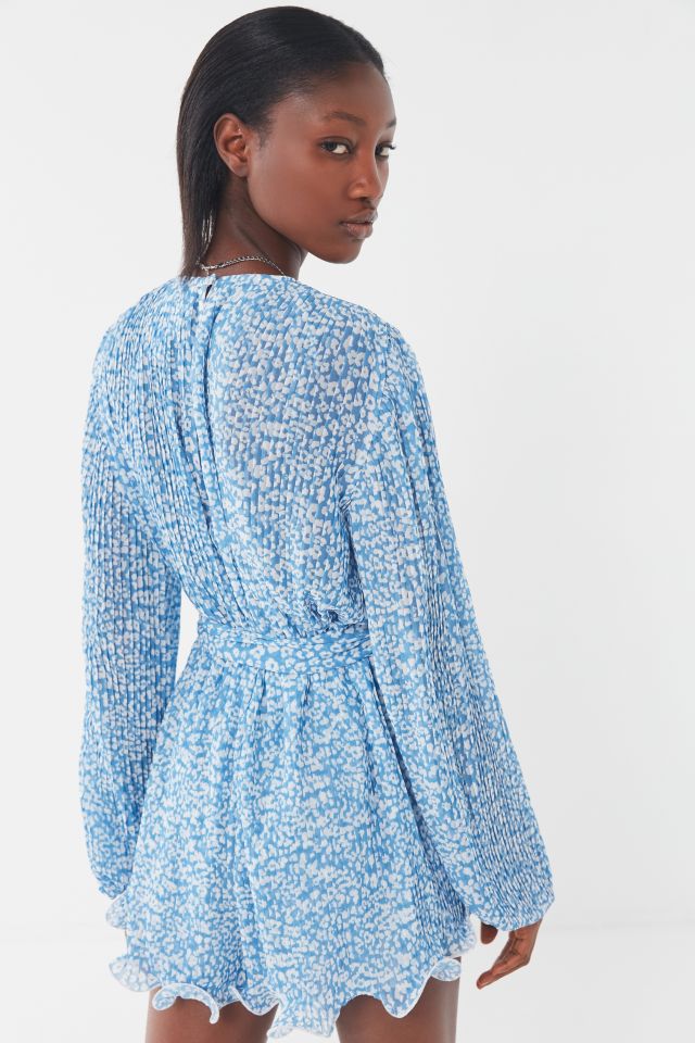 C/meo Collective So Settled Floral Balloon Sleeve Romper #2