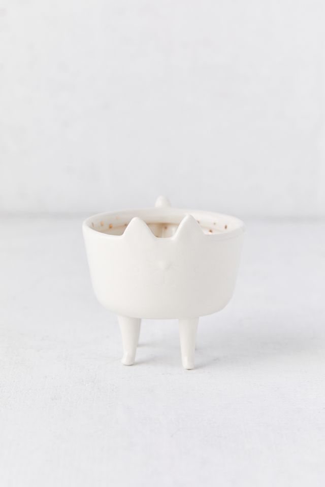 Kitty Footed Catch-All Dish #2