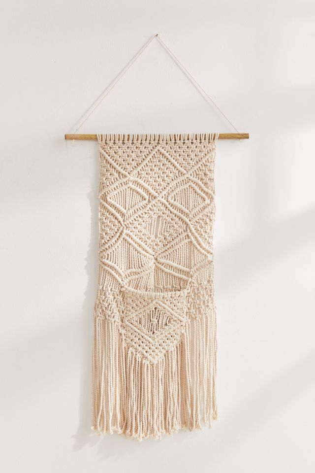 Macramé Planter Pocket Wall Hanging #1
