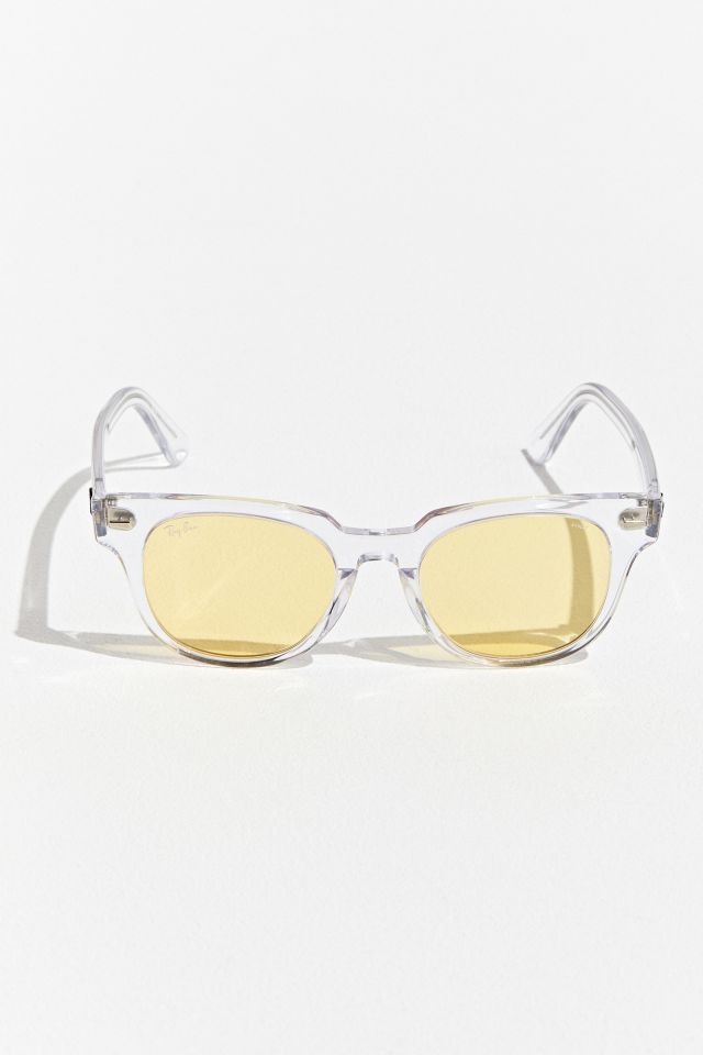 Ray-Ban Transparent Meteor Sunglasses | Urban Outfitters