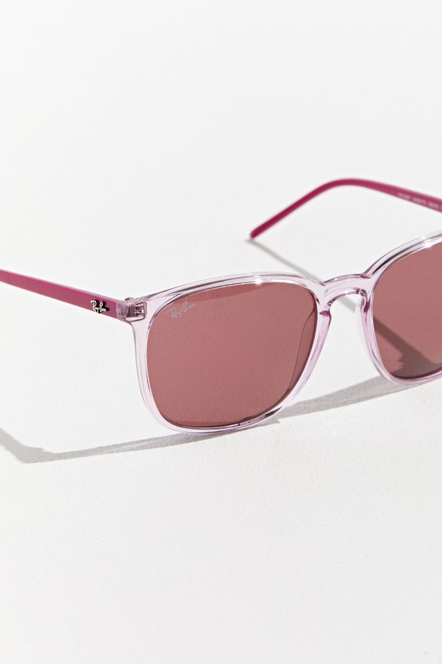 Ray-Ban Transparent Wayfarer Square Sunglasses  #3
