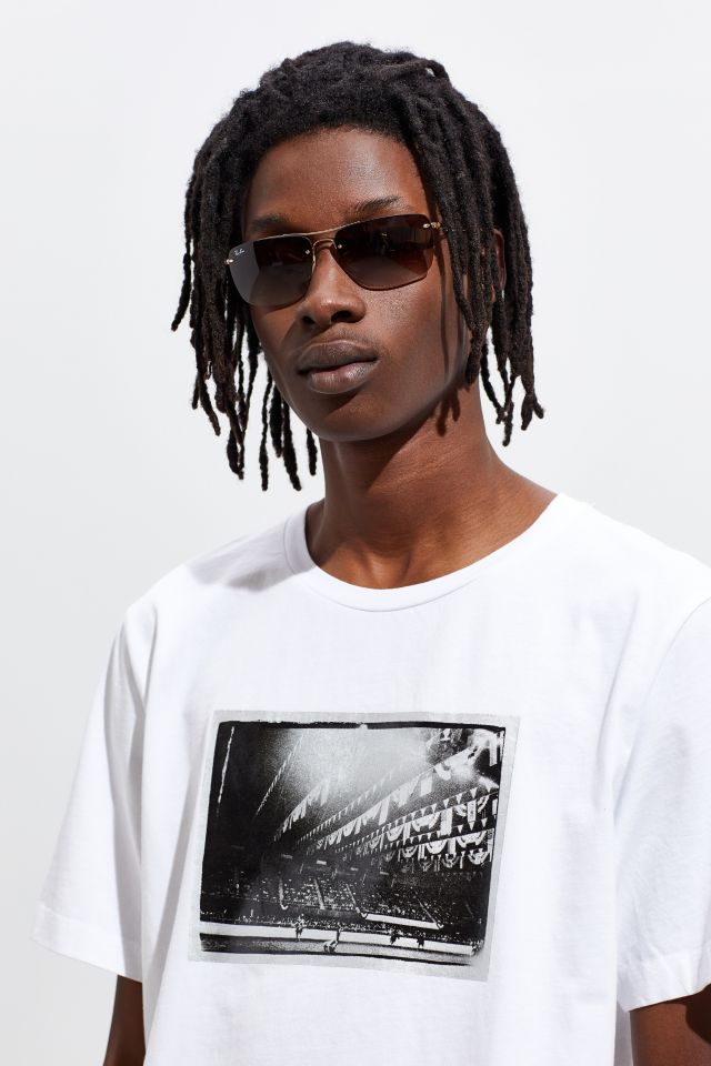 Ray-Ban Semi-Rimless Rectangle Sunglasses  #1