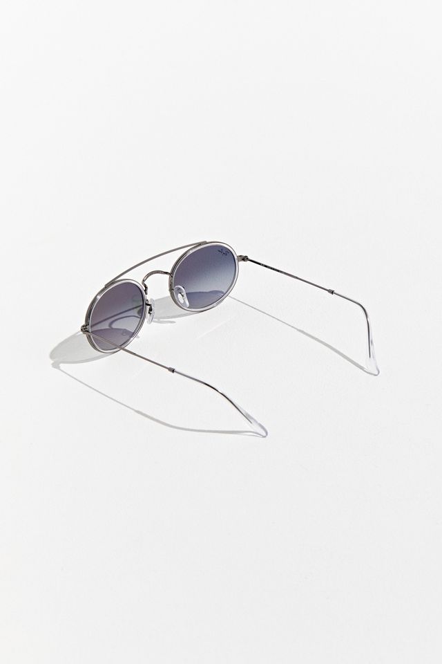 Ray-Ban Double Bridge Low Oval Sunglasses  #4