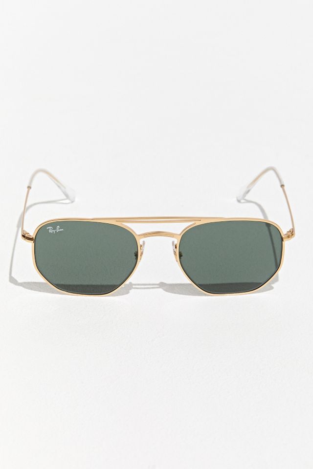 Ray-Ban Brow Bar Hexagonal Sunglasses #2