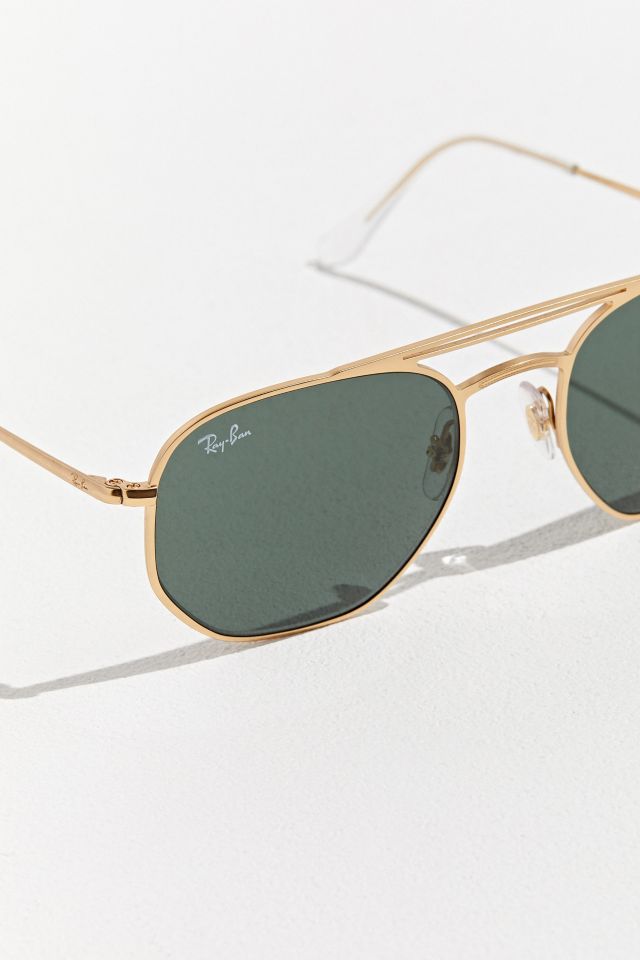 Ray-Ban Brow Bar Hexagonal Sunglasses #3