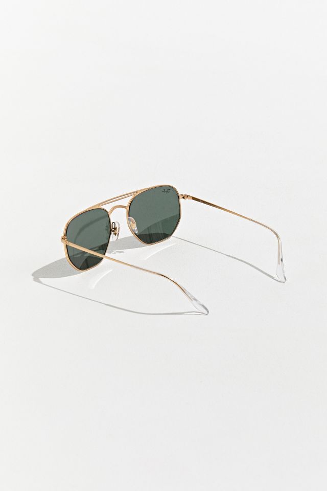 Ray-Ban Brow Bar Hexagonal Sunglasses #4