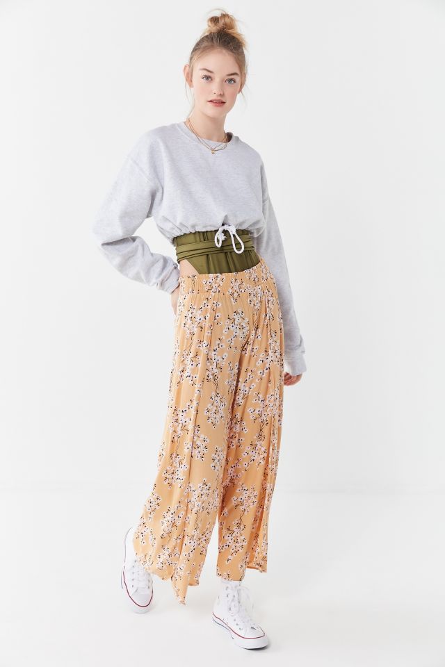 Billabong Wandering Soul Floral Wide Leg Pant #3