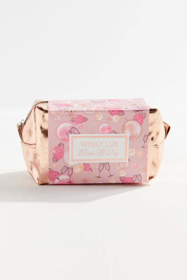 Winky Lux Rosé All Day Mini Palette + Lip Balm Kit #2