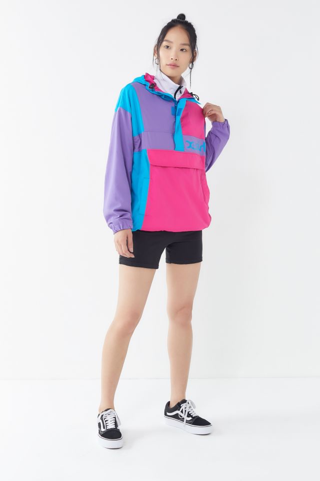 X-girl Crazy Color Anorak Jacket