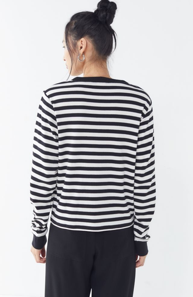 X-girl Basic Striped Long Sleeve Ringer Tee #3