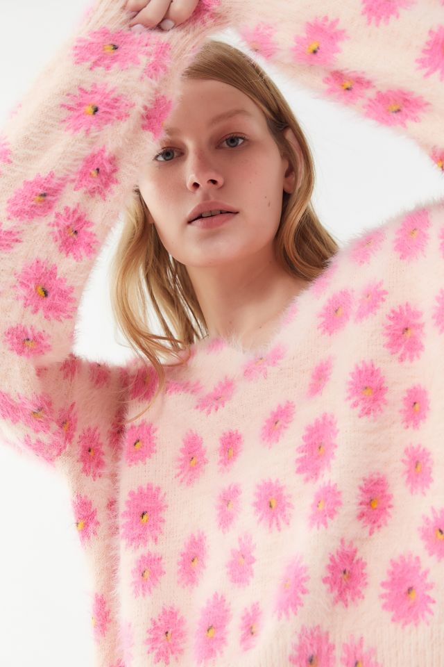 UO Keeley Eyelash Knit Pullover Sweater #3