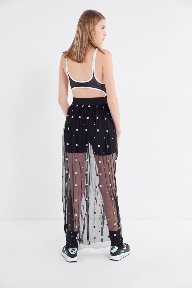 UO Oakdale Tulle Maxi Skirt #2