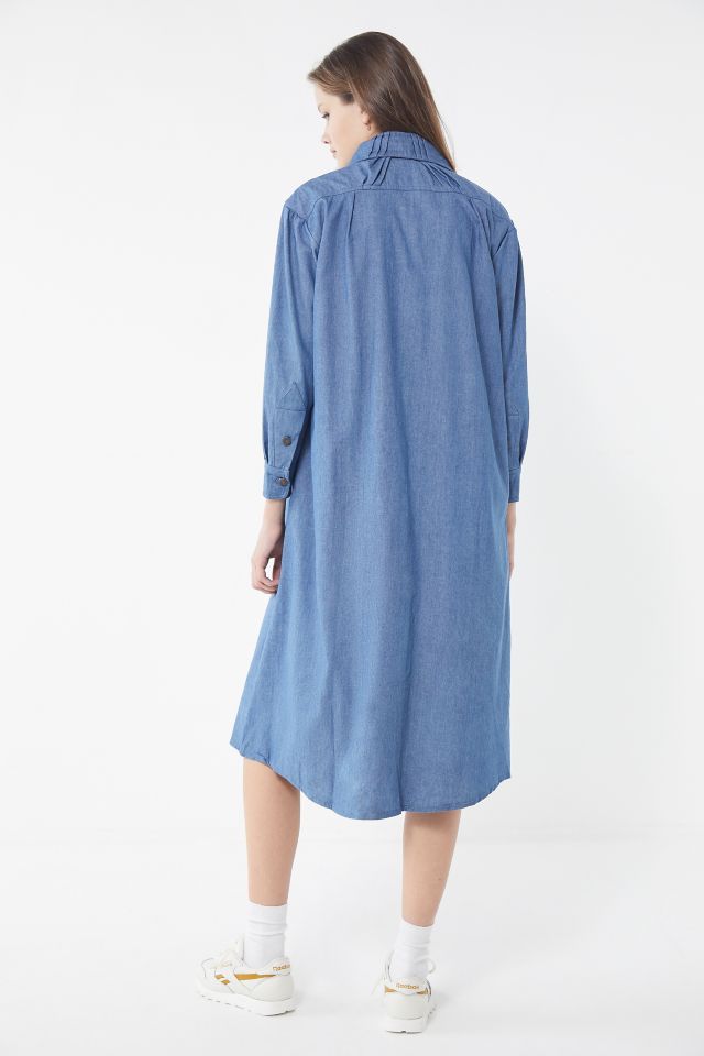 Robe Chemise Mi-Longue En Denim Western House Of Sunny #2