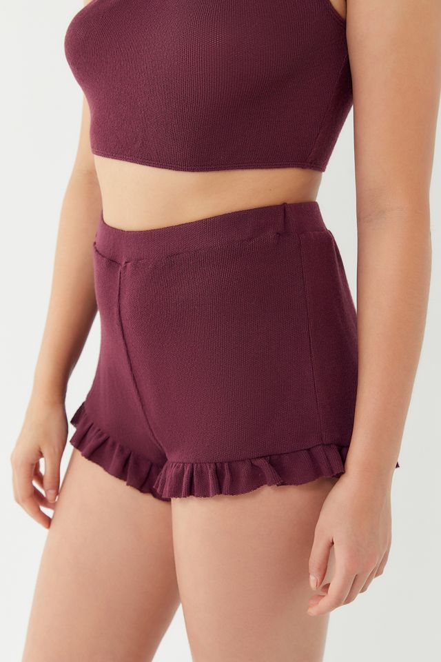 Out From Under Nori Ruffle Short | Urban Outfitters