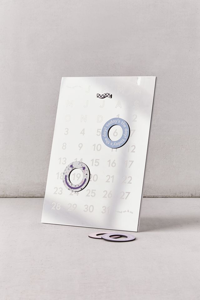 Perpetual Etched Magnetic Calendar #2