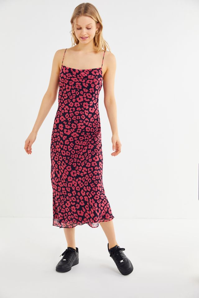 C/meo Collective So Settled Floral Midi Slip Dress | Urban Outfitters