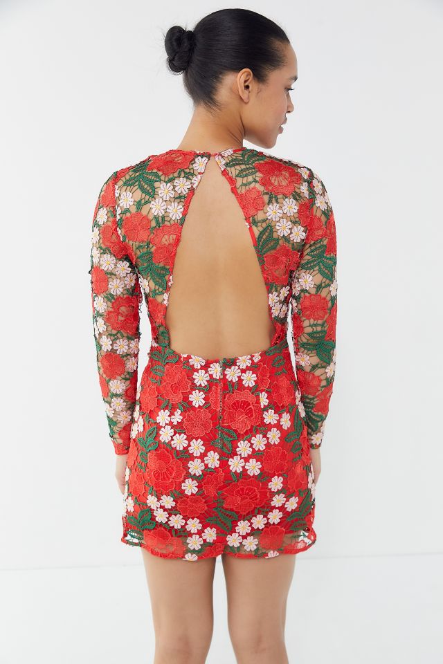 Robe Mini Brodée Florale Valencia Finders Keepers #2