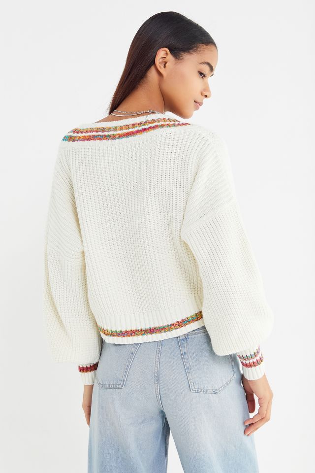 UO Laura Button-Down Cropped Cardigan #2