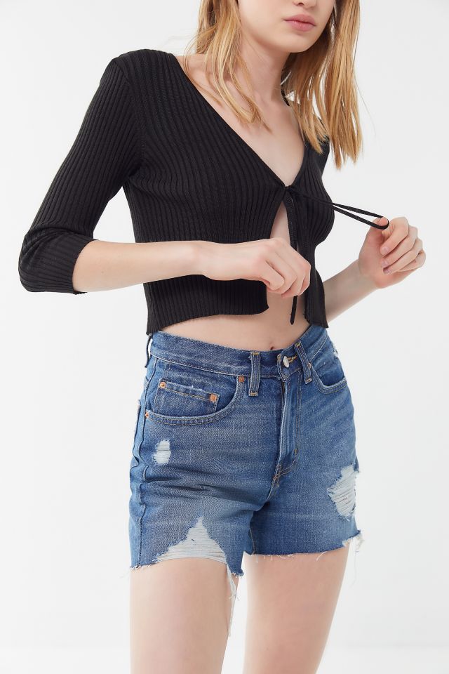 Urban outfitters hotsell high waisted shorts