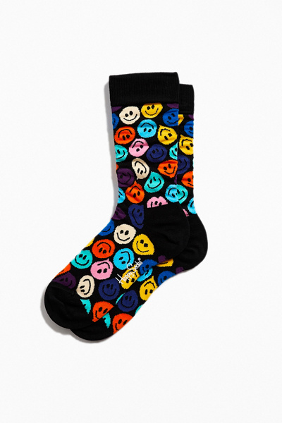 Calze Uomo Happy Socks Sunny Smile – Cotone Colorato Con Faccina Sorridente