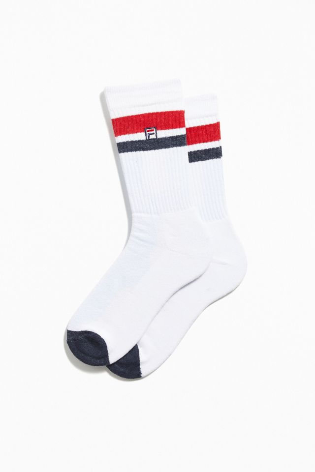 FILA Heritage Contrast Toe Crew Sock | Urban Outfitters