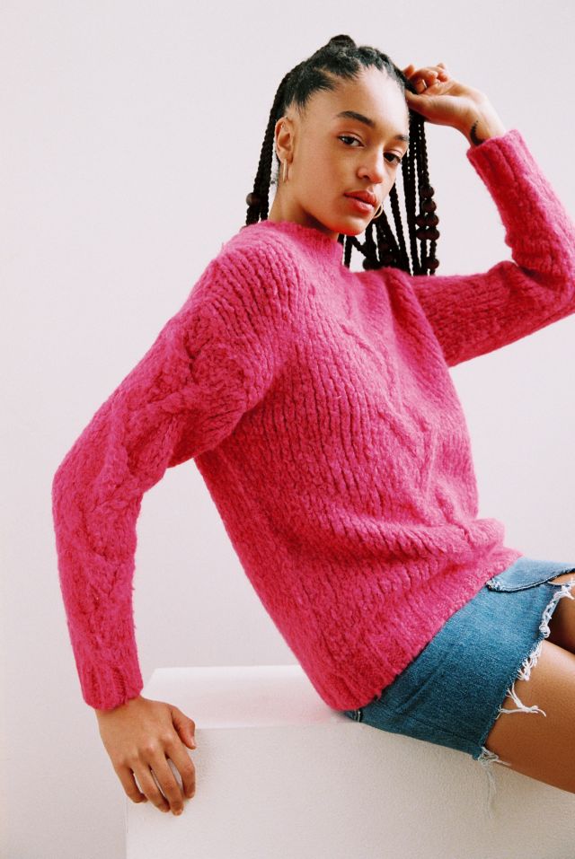 Chandail Câble Tricot Douillet Jonah UO #3