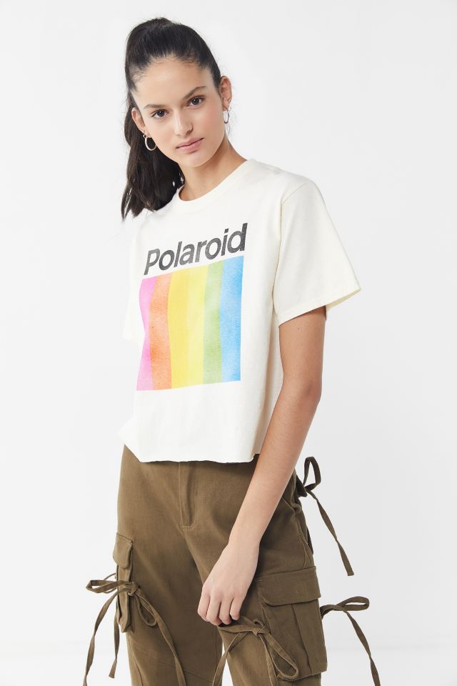 Polaroid Cropped Tee #3